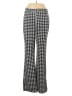Shein Checkered-gingham Black Casual Pants Size 8 - 10 - photo 1
