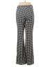 Shein Checkered-gingham Black Casual Pants Size 8 - 10 - photo 2