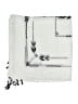 Ann Taylor LOFT 100% Polyester White Scarf One size - photo 2