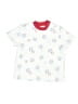 Little Me Print White Short Sleeve T-Shirt 6-9 MO / 9 MO - photo 1