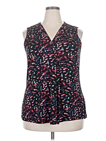Dana Buchman Sleeveless Blouse (view 1)