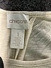Chico's Ivory 3/4 Sleeve T-Shirt Size Med (1) - photo 7