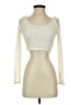Lovely Day Ivory Long Sleeve Top Size S - photo 1