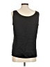 Barrie Pace 100% Silk Black Sleeveless Silk Top Size M - photo 2