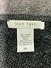 Joan Vass Metallic Silver Cardigan Size 6 (1) - photo 7