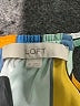Ann Taylor LOFT 100% Polyester Blue Sleeveless Blouse Size XS - photo 7
