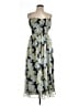 Lulus 100% Polyester Tropical Gray Cocktail Dress Size L - photo 1