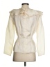 William Pearson Ivory Long Sleeve Blouse Size 6 - photo 2