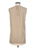 DKNYC 100% Polyester Tan Sleeveless Blouse Size XS - photo 2