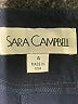 Sara Campbell Solid Black Active Pants Size 4 - photo 7