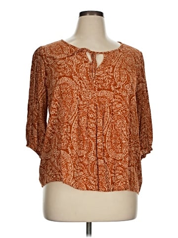 Papermoon 3/4 Sleeve Blouse (view 1)