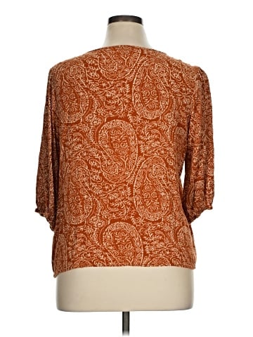 Papermoon 3/4 Sleeve Blouse (view 2)