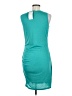 BTFBM Solid Teal Casual Dress Size M - photo 2
