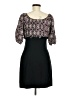 Max Studio Paisley Black Cocktail Dress Size M - photo 2