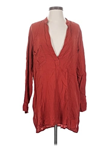 Blue Life Long Sleeve Blouse (view 1)