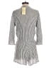 Elan Stripes Gray Romper Size XS - photo 2