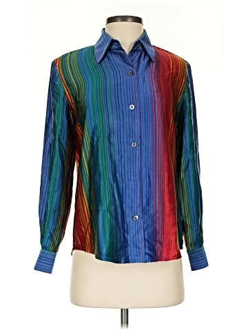 Linda Allard Ellen Tracy Long Sleeve Button-Down Shirt (view 1)