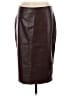 Shein Brown Faux Leather Skirt Size L - photo 1