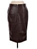 Shein Brown Faux Leather Skirt Size L - photo 2
