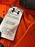 Under Armour 100% Polyester Graphic Orange Athletic Shorts Size 6 - photo 4