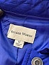 Studio Works 100% Polyester Argyle Blue Coat Size M - photo 6