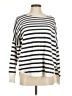 French Connection Stripes Ivory Pullover Sweater Size M - photo 1