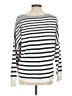 French Connection Stripes Ivory Pullover Sweater Size M - photo 2