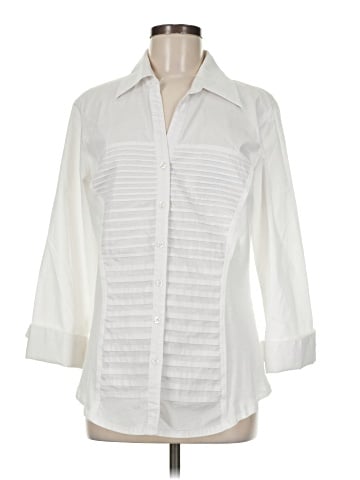Zac & Rachel 3/4 Sleeve Button-Down Shirt (view 1)