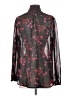 CAbi 100% Polyester Black Long Sleeve Blouse Size S - photo 2