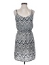 Bebop Chevron-herringbone Gray Casual Dress Size S - photo 1