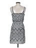 Bebop Chevron-herringbone Gray Casual Dress Size S - photo 2