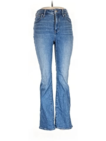 Madewell Tall Curvy Kick Out Crop Jeans in Oneida Wash (view 1)