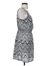 Bebop Chevron-herringbone Gray Casual Dress Size S - photo 4