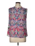 Tommy Hilfiger 100% Polyester Pink Sleeveless Blouse Size L - photo 1