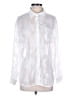 Unbranded 100% Polyester Print White Long Sleeve Blouse Size M - photo 1