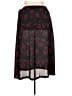 Rena Rowan 100% Polyester Floral Black Casual Skirt Size 24 - photo 2