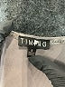 Timing Metallic Silver Cocktail Dress Size S - photo 7
