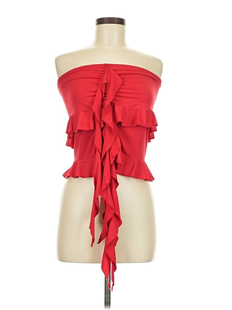 Pre-owned Lioness Tube Top Red Tops