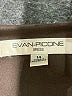 Evan Picone 100% Polyester Argyle Brown Cocktail Dress Size 14 - photo 7
