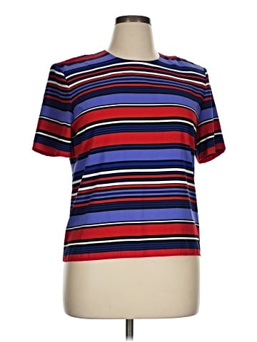 Kasper A.S.L. Short Sleeve Top (view 1)