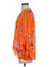 Vince Camuto 100% Polyester Orange 3/4 Sleeve Blouse Size XS - photo 5