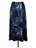 Weekend 100% Polyester Print Blue Formal Skirt Size M - photo 1