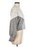 Studio 19 Color Block Silver Turtleneck Sweater Size M - photo 4