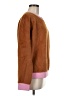Maeve Color Block Brown Pullover Sweater Size M - photo 4
