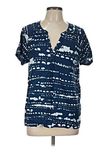 G.H. Bass & Co. Short Sleeve Blouse (view 1)