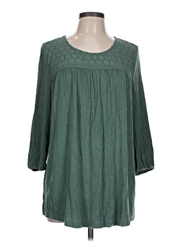 Suzanne Betro 3/4 Sleeve Blouse (view 1)