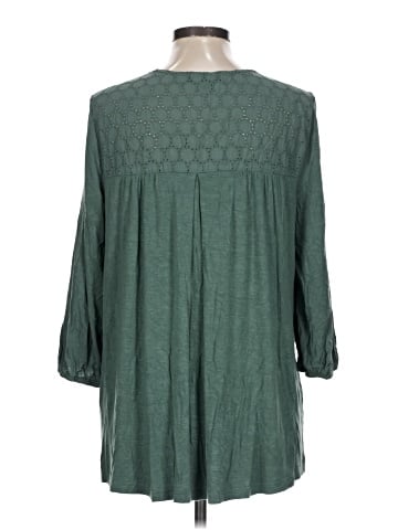 Suzanne Betro 3/4 Sleeve Blouse (view 2)