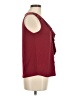 Corvia Burgundy Sleeveless Blouse Size M - photo 4
