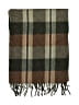 Harrods Plaid Tweed Color Block Checkered-gingham Chevron-herringbone Brown Scarf One size - photo 2
