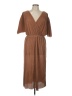 Assorted Brands 100% Polyester Brown Casual Dress Size L - photo 1